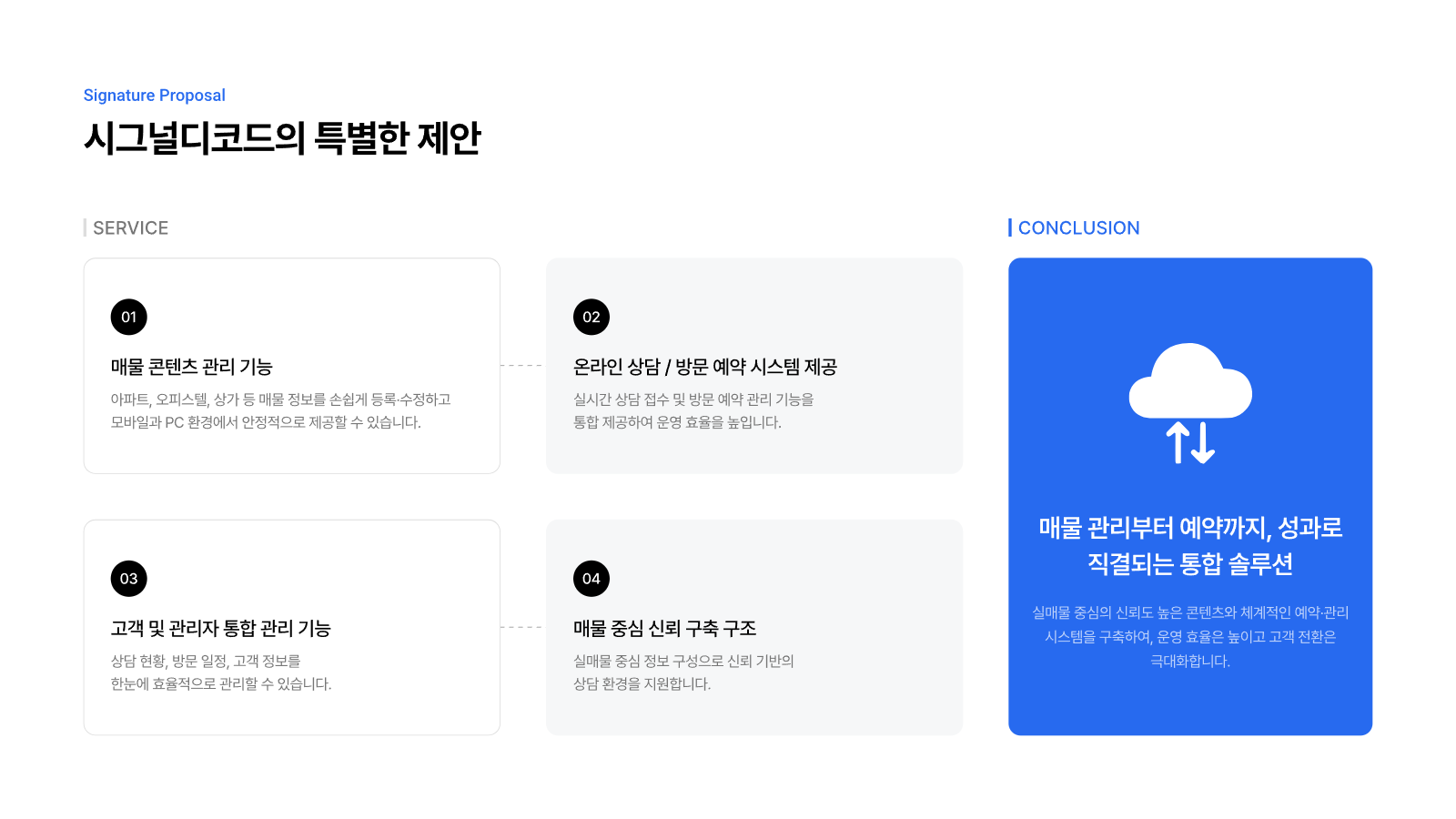 부동산 통합 웹 플랫폼 구축 2페이지