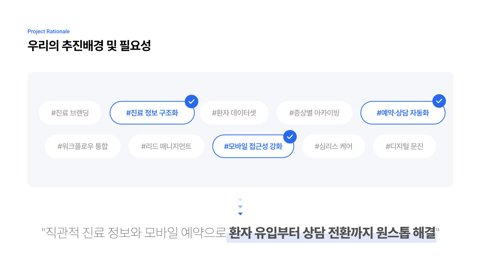 한의원 웹 플랫폼 구축 3페이지